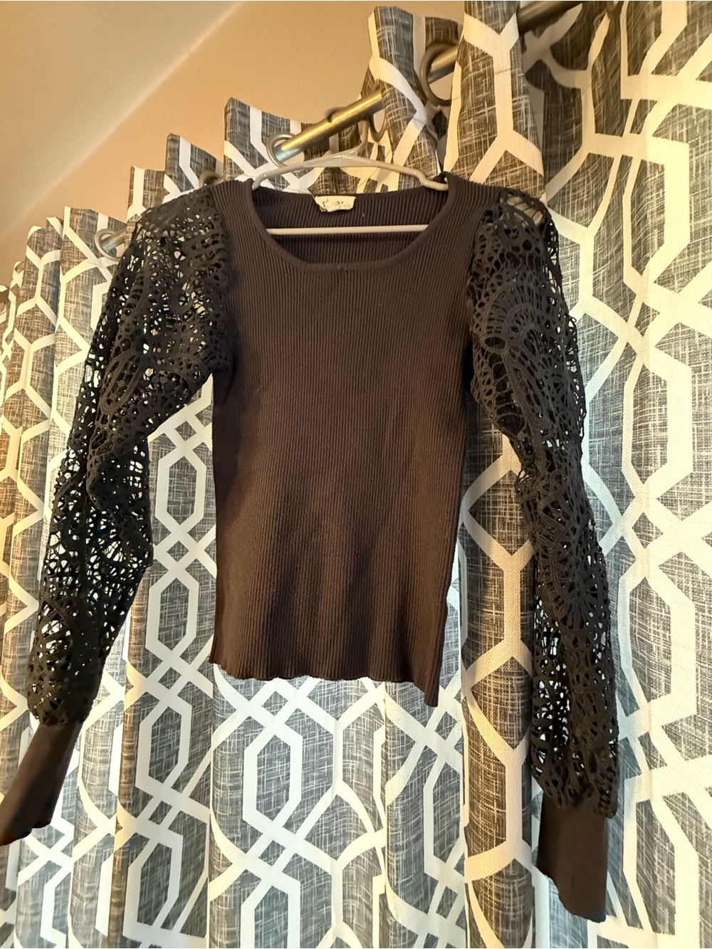 Boutique shirt! Only warn twice!